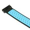 thumbnail image 4 of Correa deportiva bandas de silicona transpirables de 2 colores pulsera de repuesto ajustable para Garmin Fenix 7X 6X 5X negro azul, 4 of 12
