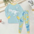 thumbnail image 2 of HFHAPW Toddler Boys Girls Pajamas 2 Piece Set Long Sleeve Pullover Top and Pants Print Pjs Sleepwear Fall Winter Pj Clothing Outfit, 2 of 5