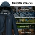 thumbnail image 6 of Generic MEL Men's Ski Jacket Windproof Winter Coat Outdoor Jackets for Men Dark Blue Size S, 6 of 10