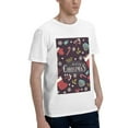 thumbnail image 2 of Bingfone Merry Christmas Men'S Loose Fit Short-Sleeve Pocket T-Shirt, 2 of 7