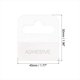 thumbnail image 2 of Transparente Auto Adhesivo Cuelgue Pestaña Gancho, 45x50mm Plástico Pantalla Plegable Pestañas para Minorista Tienda Expositor, Paquete de 100, 2 of 6