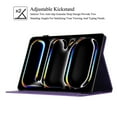 thumbnail image 4 of Artyond 2024 iPad Pro 11 Inch Case M4 5th Generation, Premium PU Leather with Auto Sleep/Wake Card Slots Multi-angle Viewing Stand Case for iPad Pro 11 Inch M4 (5th Generation) 2024 Release, Purple, 4 of 7