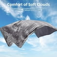 thumbnail image 5 of 1 Piece Queen Size 90x90 Inch Cooling Blanket Thin Lightweight Breathable Summer Heat Sleepers, 5 of 8