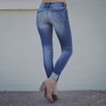 thumbnail image 5 of njshnmn Plus Size Womens Jeans Stretchy Slim Leggings Jeans Pencil Tight Trousers, 5 of 8