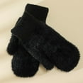 thumbnail image 4 of Alkepwun Winter Warm Mittens for Women - Thick Knitted Gloves with Soft Lining - Cold Weather Accessories & Gifts, 4 of 5