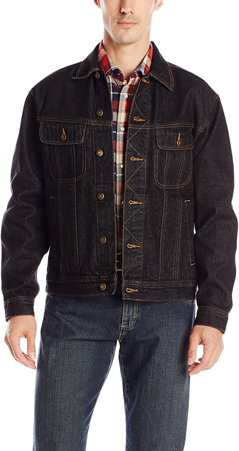 rugged denim jacket