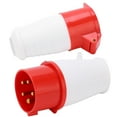 thumbnail image 4 of Enchufe Industrial, 220-380V/240-415V 3P+N+E GUÍA DE LATÓN 16A ENCHUFE IP44 Impermeable para la Planta de Energía de la Industria, 4 of 7