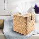 thumbnail image 4 of 2 Pack Square Seagrass Facial Tissue Box - Decorative Woven Paper Holder Napkin Dispenser - Straw Ti, 4 of 5