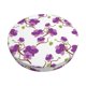 thumbnail image 1 of Balery Orchids Flowers Fundas de asiento para taburete de bar redondo de tela de terciopelo ajustables que protegen de arañazos y manchas para sillas de 14 a 17 pulgadas.-12 inch, 1 of 7