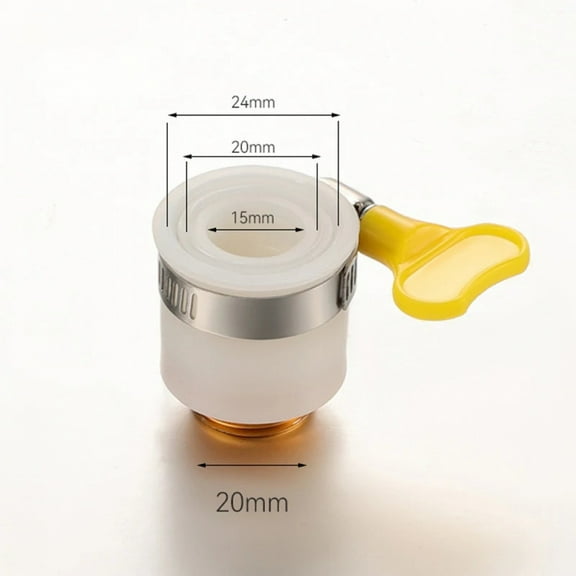 30mm Universal Hose Adapter Metal Faucet Connector Kitchen Hose Adapter Silicone Multi-purpose Connector Pipe Fittings Tools