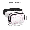 thumbnail image 4 of Disketp Sensibilisation au Cancer du Sein (4) pour Sac Banane à Double Couche, Sac Banane Ajustable pour Voyage, Course et Randonnée, Sac Ceinture Léger pour Hommes et Femmes, 4 of 9