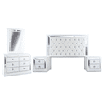 thumbnail image 1 of Recamara KS 4 Piezas Emilia Blanco y Plata - Kessa Muebles, 1 of 5