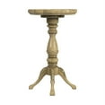 thumbnail image 3 of Butler Specialty Whitman Antique Beige Scalloped Edge Accent Table, 3 of 6