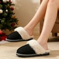 thumbnail image 2 of BERANMEY Women's Fuzzy Memory Foam Slippers Ultra Plush Warmth Memory-Foam Support & Stylish Cozy Design Non-Slip Rubber Sole Indoor & Outdoor House Slippers for Women Perfect Christmas Gift, 2 of 8
