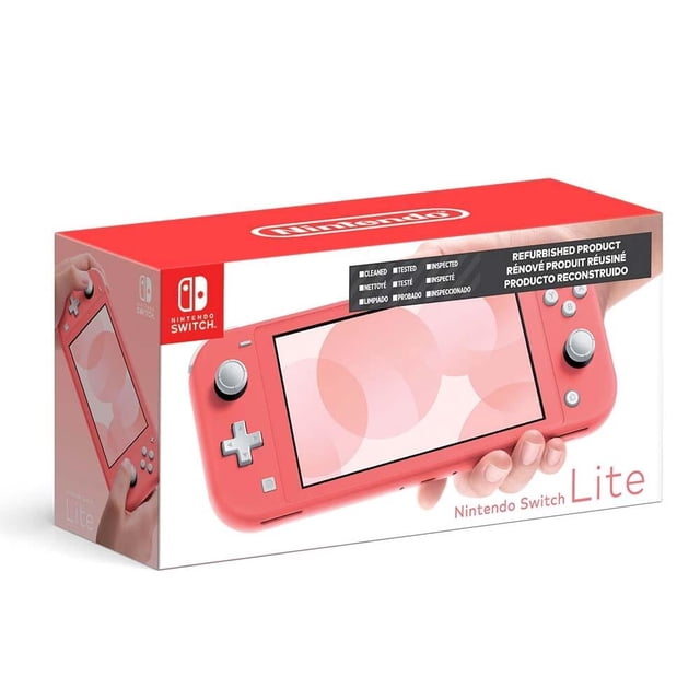Consola Nintendo Switch Lite Coral Reacondicionada