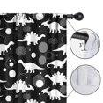 thumbnail image 4 of Blackout Kids Curtains,Dinosaur Silhouette Pattern Childrens Insulated Curtains Set Of 2,Bedroom Essentials,Toddler Room Decor 42"x54", 4 of 5