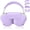 Purple, variant on 【5 in 1】 Compatible with Airpods Max 2/1 Smart Case Cover, (2020/2026) Sleep Mode Compatible, for Apple AirPod Max Headphones Case Soft Leather & Silicone Set Protective Accessories Portable, Blue
