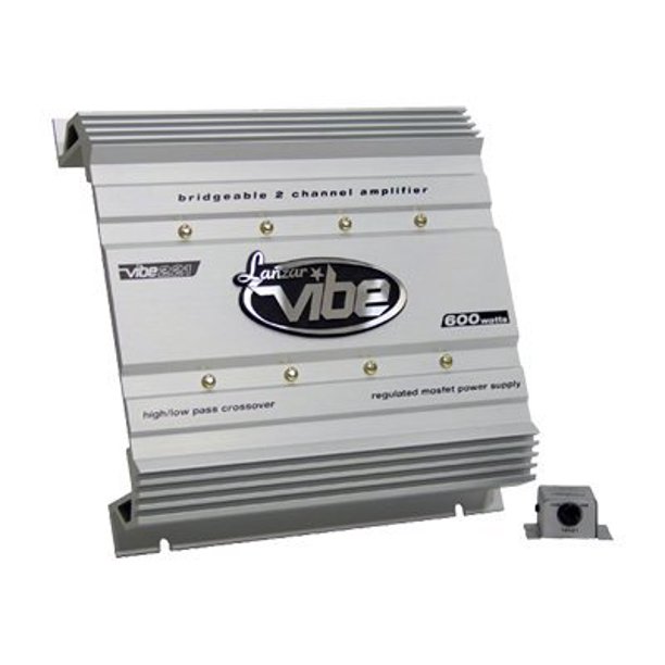 Lanzar Vibe VIBE221 Car amplifier 2channel 300 Watts x 2