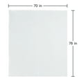 thumbnail image 6 of Better Homes & Gardens Extra Long Heavyweight PEVA Shower Liner, 70" W x 78" H, Frosty, 6 of 6