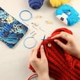thumbnail image 2 of Interchangeable Crochet Needles Set Aluminum Circle Knitting Needles Bag with Sewing Tool Accessory for Sewing Crochet Hooks, 2 of 6