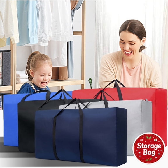 Christmas Tree Storage Bag, Durable Heavy Duty 600D Fabric, Wide Zipper Opening, Reinforced Handles, Waterproof Dustproof Sack, Stores Artificial Trees, Tear Resistant Fabric for Home Seasonal Stow