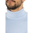 thumbnail image 5 of X RAY JEANS Mens Turtleneck Sweater Pullover, Powder Blue, S, 5 of 10