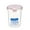 1000ml, variant on opvise Clear Plastic Canister Snack Tea Coffee Kitchen Storage Jar Bottle with Clip Top