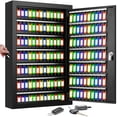 thumbnail image 1 of Key Lock Box Oepmoc, 175 llaves, soporte de pared antirrobo, color negro, 1 of 9