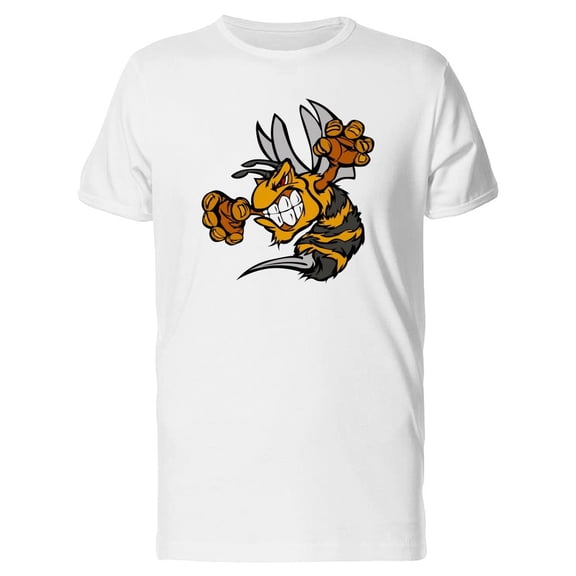 Angry Hornet Fighting, Mascot Tee Men's -Image by Shutterstock