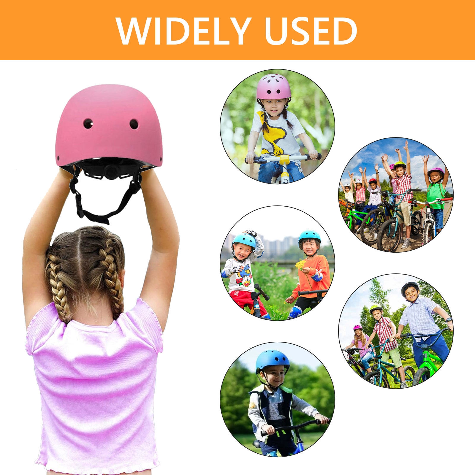 Tripumer Kids Bike Helmet Ages 3-8 Years with DIY Stickers photo 4