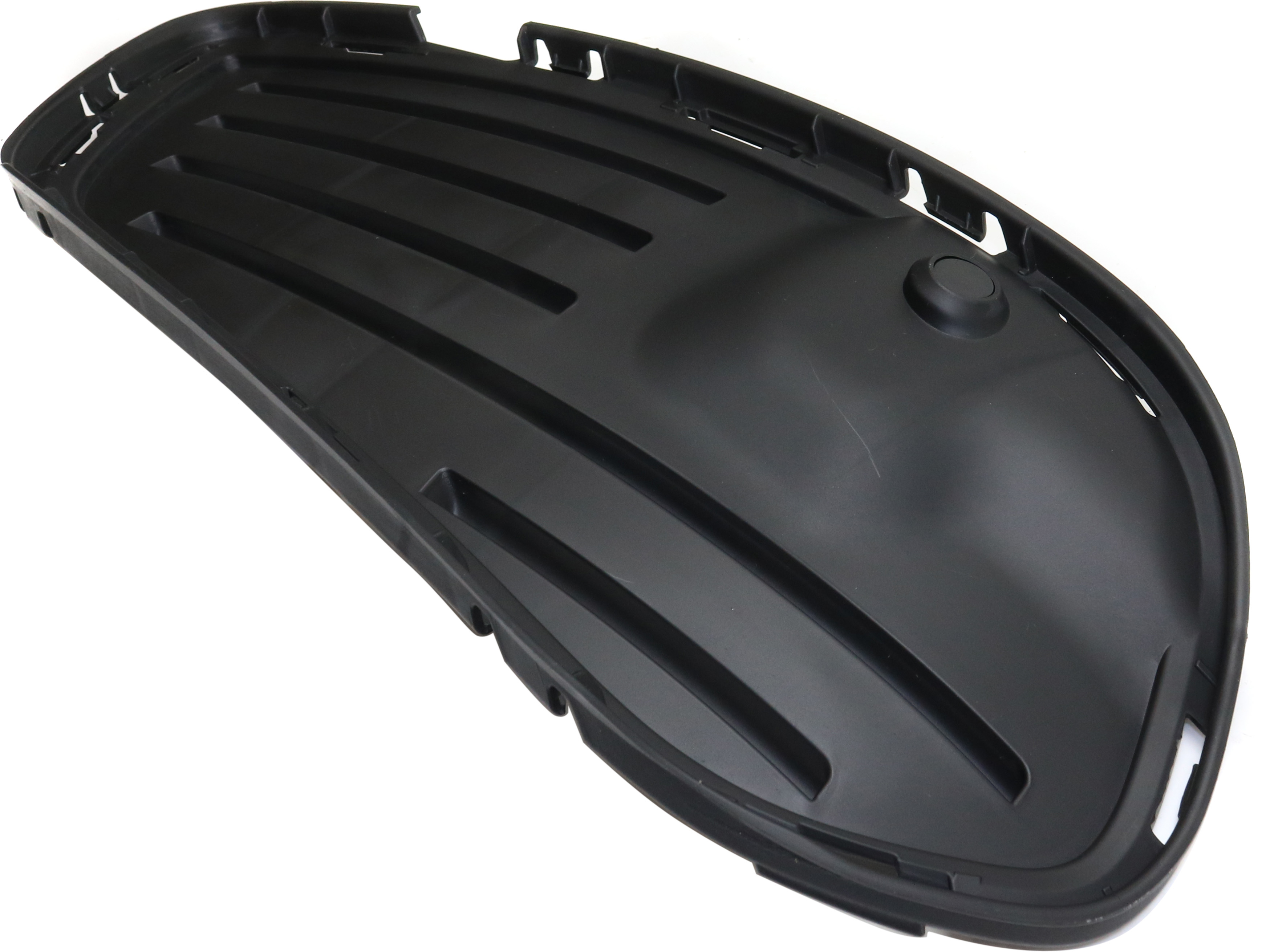 Bumper Trim Compatible With 2015-2018 Mercedes Benz C300 2015 C400 Front, Left Driver Side, Outer Primed