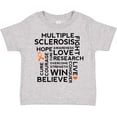 thumbnail image 3 of Inktastic Multiple Sclerosis MS Awareness Walk Boys or Girls Toddler T-Shirt, 3 of 5