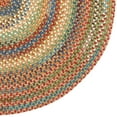 thumbnail image 4 of "Capel American Heritage 7' Round Braided Area Rug - Cinnamon Color Indoor Traditional Rug for Living Room", 4 of 5