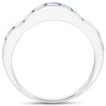 thumbnail image 2 of 2.25 Carat Genuine Blue Topaz .925 Sterling Silver Ring QJ Model, 2 of 3