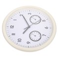 thumbnail image 3 of Digital Clock Wall Hanging Clock Household Mute Clock Plastic Hygrometer Clock, 3 of 7