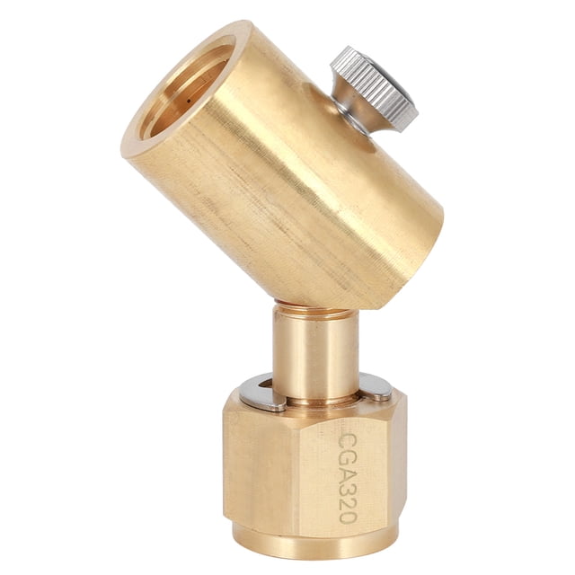 Adaptador de Recarga, Accesorios de Refresco ProncTicos Convenientes Con Adaptador de Válvula de Válvula de Liberación, Latón para para