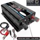 thumbnail image 3 of 12V to 220V 4000W Pure Sine Wave Inverter with Remote for Car RV Solar Use, 3 of 5