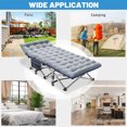 thumbnail image 3 of FICISOG Folding Camping Cots for Adults 900lbs Double Layer Oxford Sleeping Cots with Carry Bag, 3 of 14
