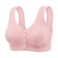 thumbnail image 5 of Lixiuxyad Sports Bra with Cups Women's Front Buttoned Large Sized Bra Vest Style Underwear Women's Bras Without Steel Rings, 5 of 6