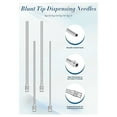 thumbnail image 4 of 10 Pcs Blunt Tip Dispensing Needles 4 Inch, 12 Gauge Stainless Steel Blunt Needles Fluid Applicator, 4 of 5
