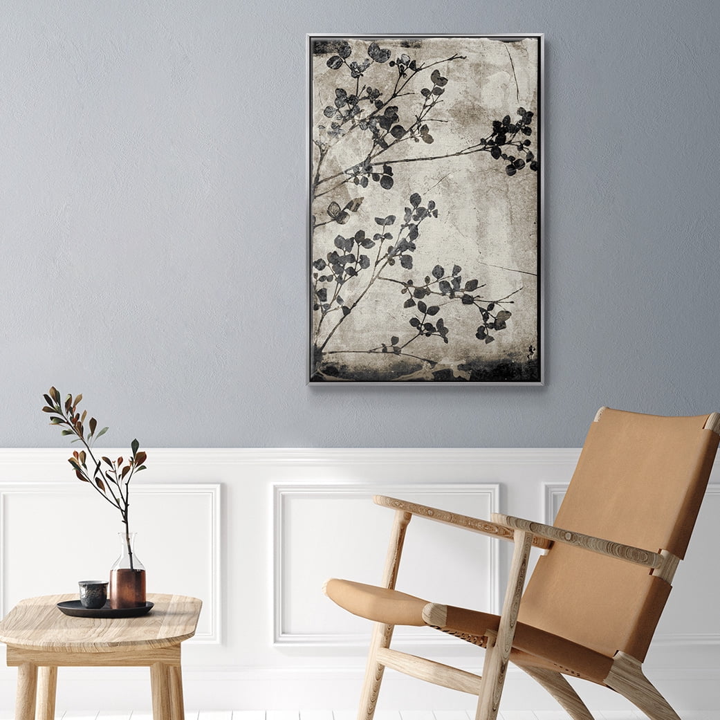 Boundless VIII Framed Premium Gallery Wrapped Canvas - Ready to Hang - 27 x 41 - Silver Floating Frame