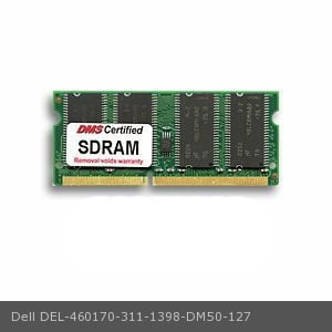 256mb Pc100 Sodimm 144 Pin - DMS Compatible/Replacement for Dell 311-1398 Latitude CPt S600GT 256MB DMS Certified Memory LP 1.15