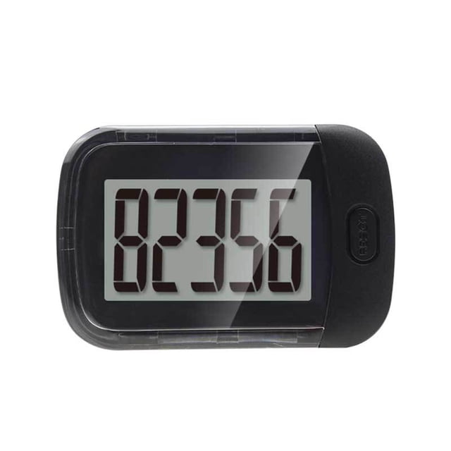 Podómetro 3D Podómetro de pantalla grande Podómetro con clip para la cintura Podómetro para fitness Podómetro para correr Contador para correr