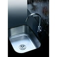 thumbnail image 3 of Ruvati 21-inch Undermount 16 Gauge Stainless Steel Kitchen Sink Single Bowl, 3 of 12