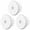3pcs, variant on 3/6Pcs Wall Hole Cable Feed Through Bushings 0.7cm Plastic Through Cable Bushings Wire Organizer for Hole Cover Wire Pass