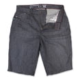 thumbnail image 1 of Lrg Monochrome True Straight Denim Walk Shorts GrayCrinkle Wash, 1 of 1
