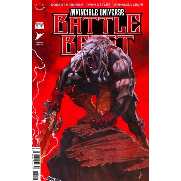 Invincible Universe: Battle Beast #2 (4th) VF ; Image Comic Book