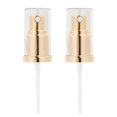 thumbnail image 2 of Bomba de maquillaje de repuesto universal | Cabezal de prensa de plástico dorado de 0,9 pulgadas | Se adapta a la mayoría de las botellas de líquido | Dispensador higiénico para tónico, 2 of 8
