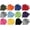 24 Pack Bright Assorted Colors, variant on 24 Piece Winter Set - 12 Pack Beanie Hats + 12 Pairs Winter Gloves, For Men & Women, Bulk Cold Weather Kits