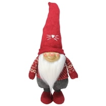 Northlight Gnome Wearing Heart Hat Christmas Figure - 14" - Red